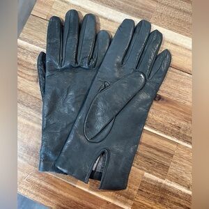 Vintage Leather Gloves Lundorf 7.5